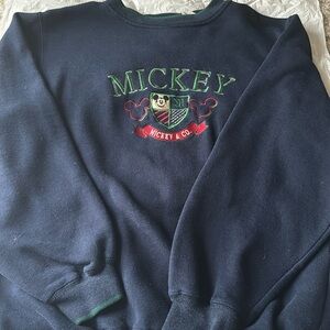 Vintage Mickey &Co crew sweatshirt